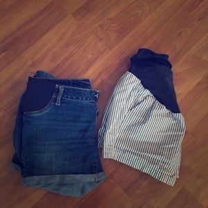 Maternity shorts